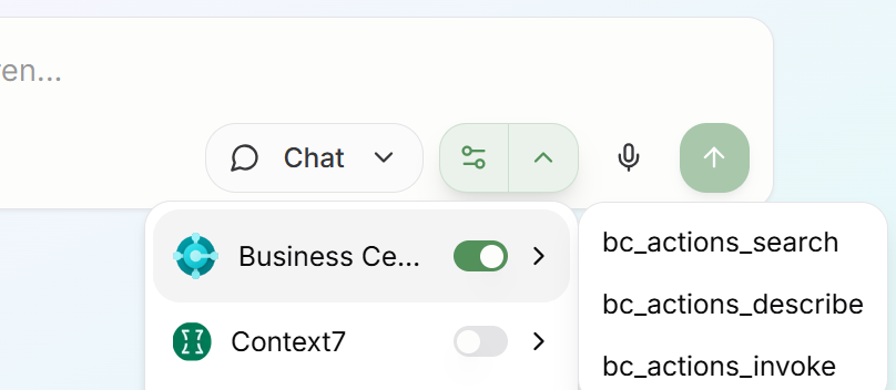Enable Business Central Tool in nunq