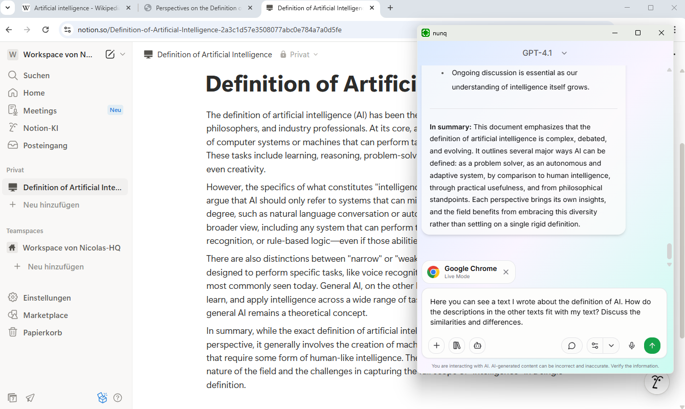 Dynamic Conversations